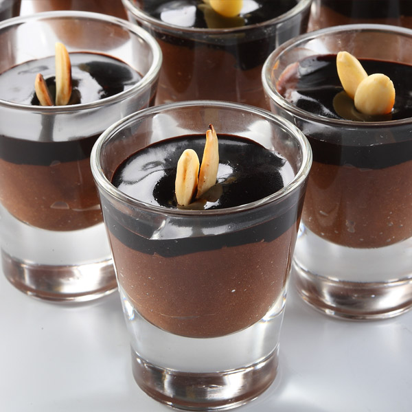 Chocolate brownie fudge cake